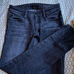 Black  faded look jeans